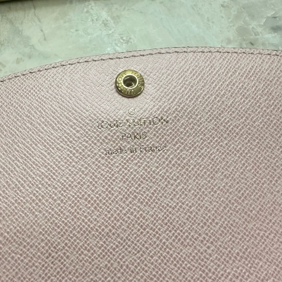 Louis Vuitton Emilie Monogram Wallet Rose Ballerine - Picture 6 of 10